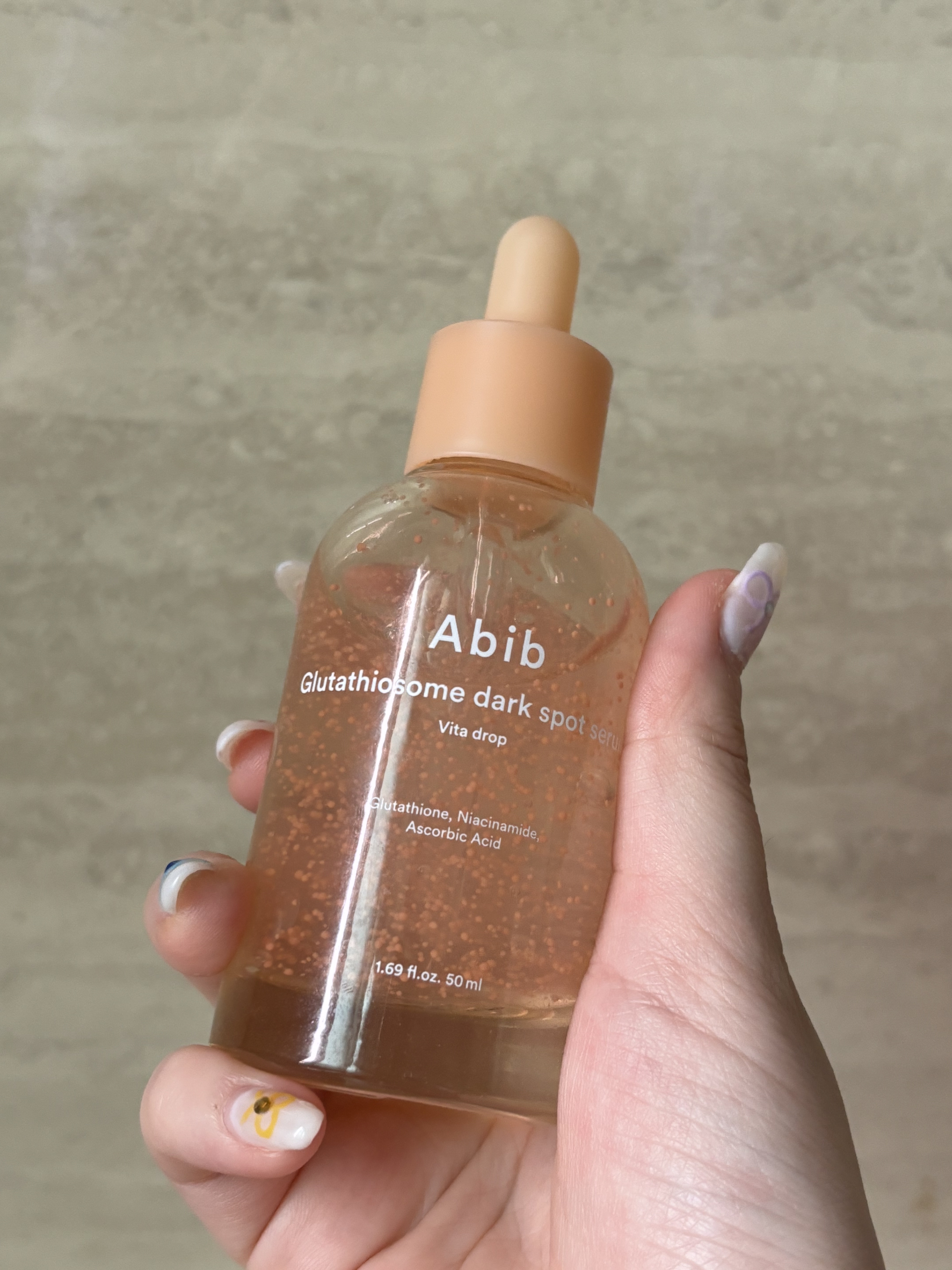 グルタチオンソームダークスポットセラムビタドロップ/Abib /美容液を使ったクチコミ（3枚目）