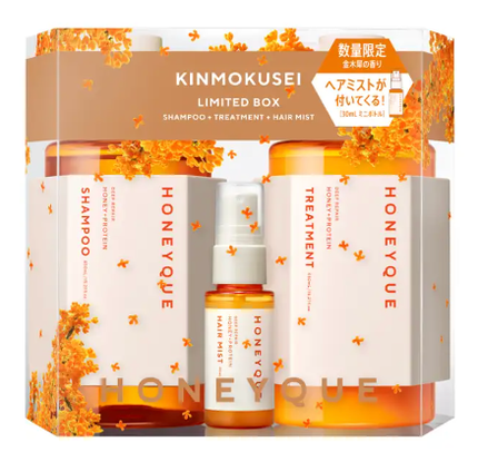 キンモクセイの香り(シャンプー450ml+ヘアトリートメント450ml+ヘアミスト30ml)