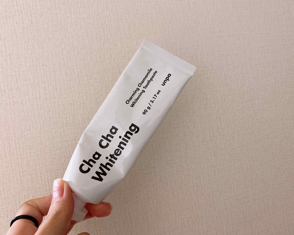 Cha Cha Whitening/chacha/歯磨き粉を使ったクチコミ（1枚目）