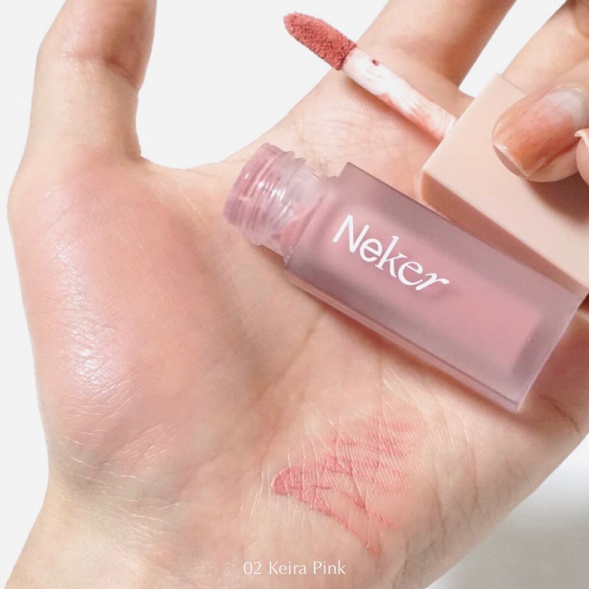 ベールレイヤーチーク/Neker /リキッドチークを使ったクチコミ(2枚目)