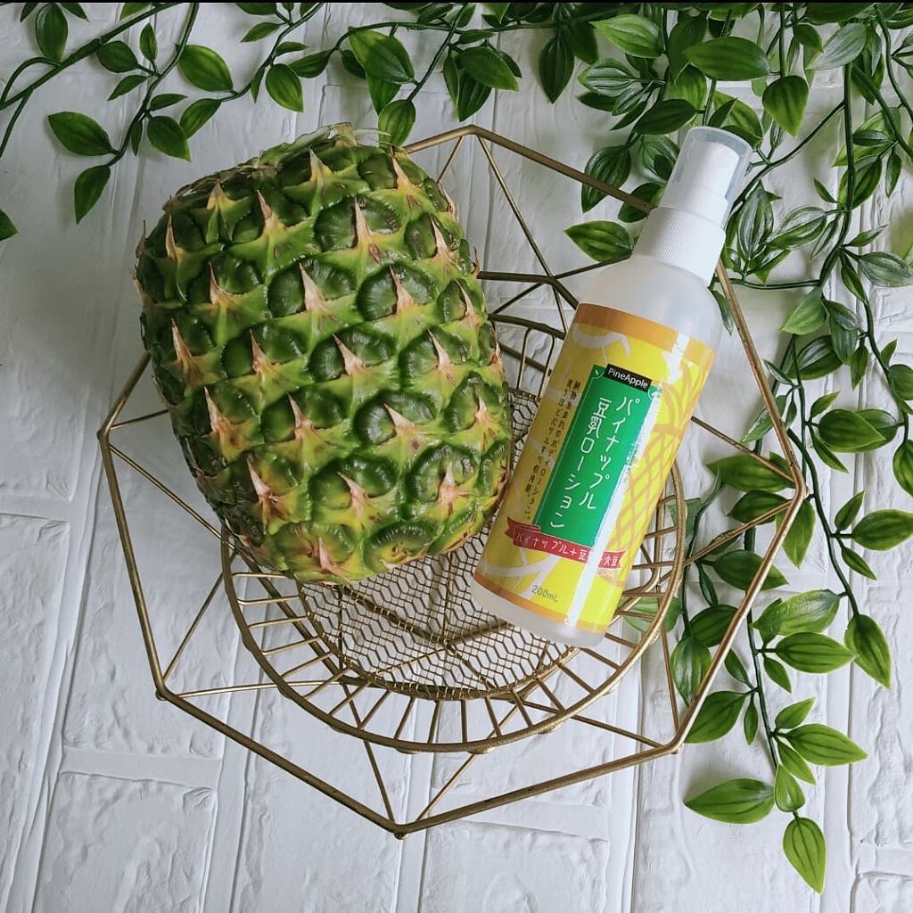 パイナップル豆乳ローション/Asty(アスティ)/その他スキンケアを使ったクチコミ(2枚目)