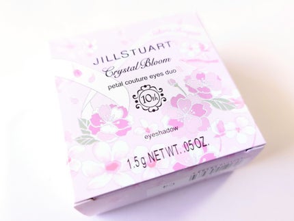 ジルスチュアート クリスタルブルーム ペタルクチュールアイズ デュオ/JILL STUART/アイシャドウパレットを使ったクチコミ(3枚目)