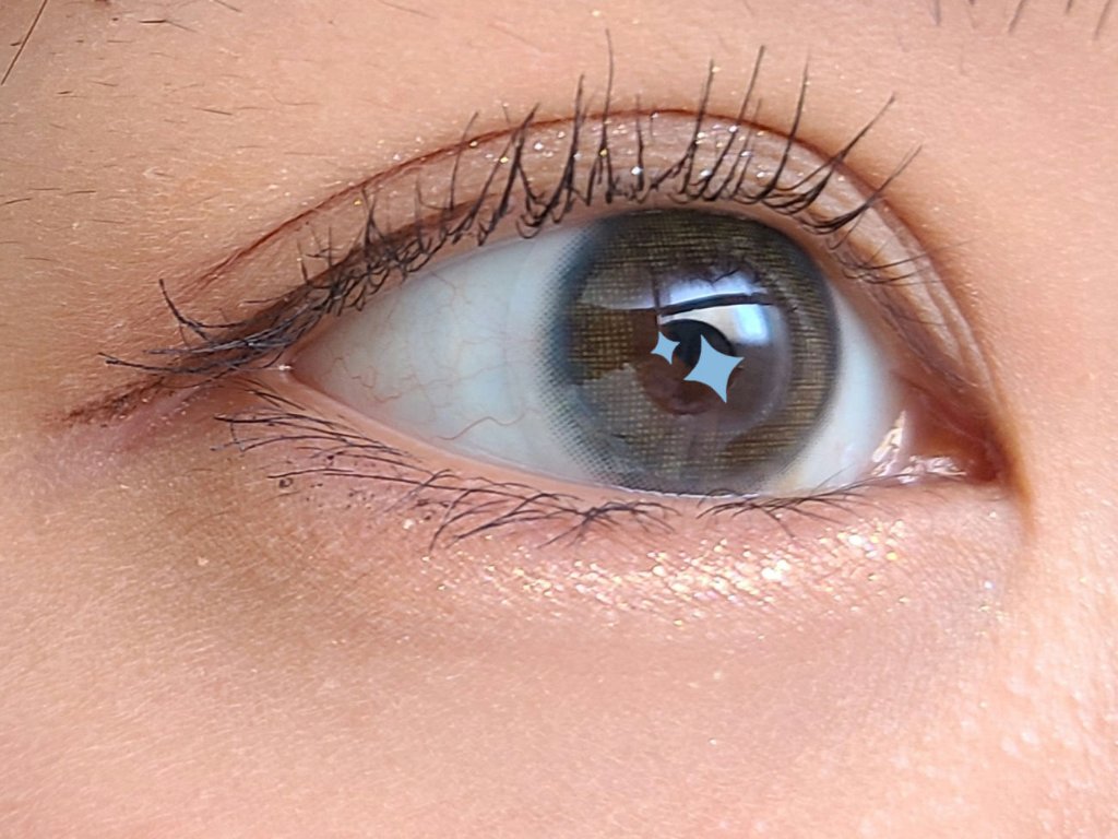 miium 1day/miium/ワンデー（１DAY）カラコンを使ったクチコミ（2枚目）