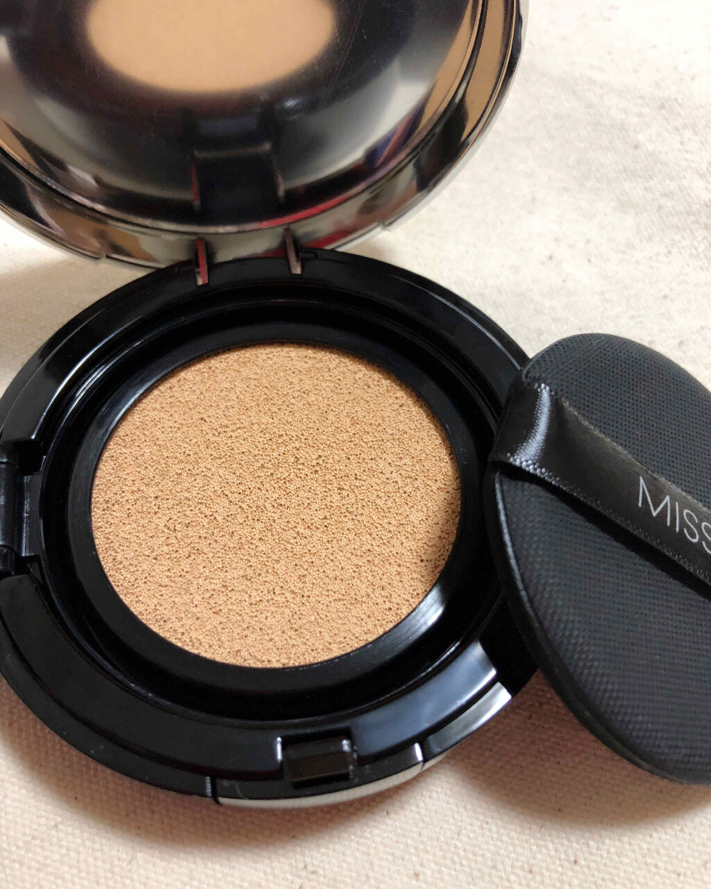 Ｍ クッションファンデーション（ネオカバー）/MISSHA/クッションファンデーションを使ったクチコミ（3枚目）