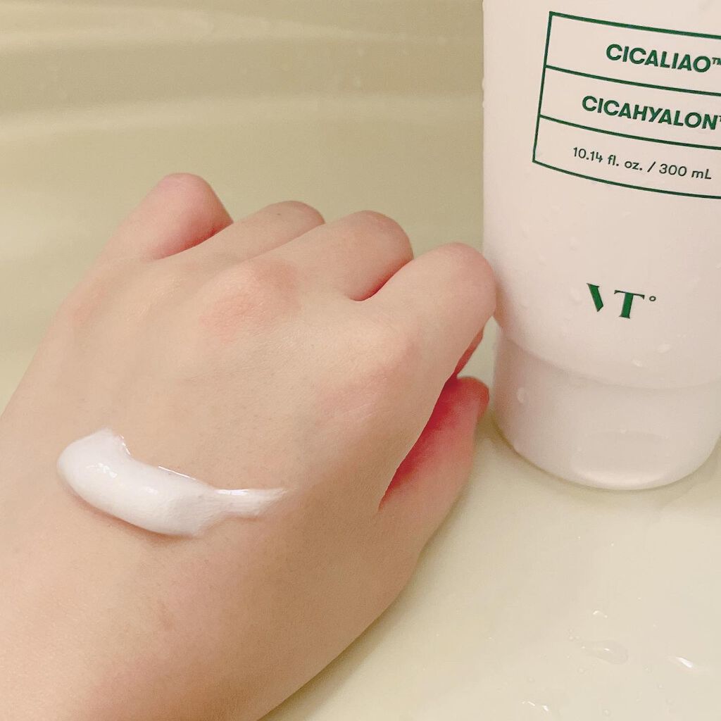 CICA マイルドフォームクレンザー/VT/洗顔フォームを使ったクチコミ（2枚目）