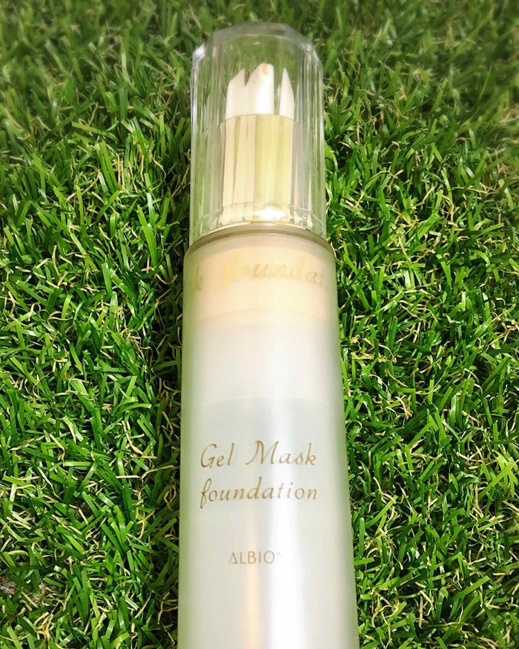 アルビオン ジェルマスク ファンデーション/ALBION/クリーム・エマルジョンファンデーションを使ったクチコミ（1枚目）