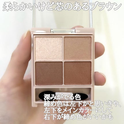 シルキースフレアイズ(マットタイプ)/キャンメイク/アイシャドウパレットを使ったクチコミ(2枚目)