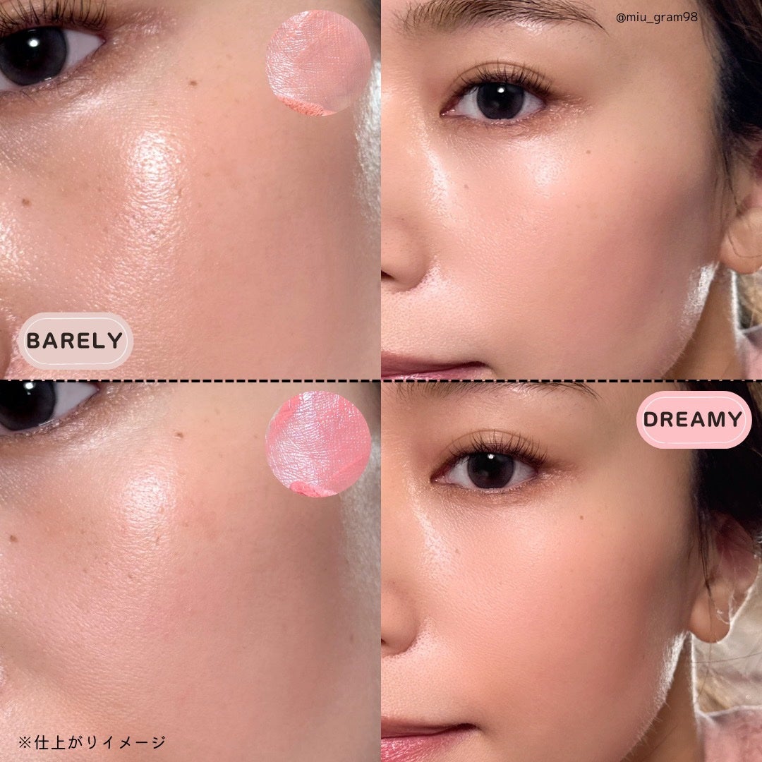 ペタルドロップリキッドブラッシャー/DEAR DAHLIA/リキッドチークを使ったクチコミ(4枚目)