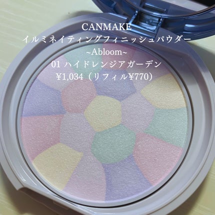 イルミネイティングフィニッシュパウダー ~Abloom~/キャンメイク/プレストパウダーを使ったクチコミ(2枚目)