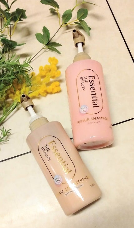 ザビューティ リペアシャンプー・コンディショナー/エッセンシャル/市販シャンプーを使ったクチコミ(1枚目)