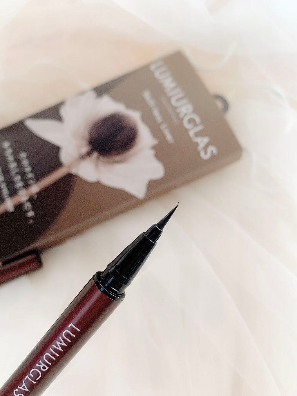 スキルレスライナー/LUMIURGLAS/リキッドアイライナーを使ったクチコミ(2枚目)