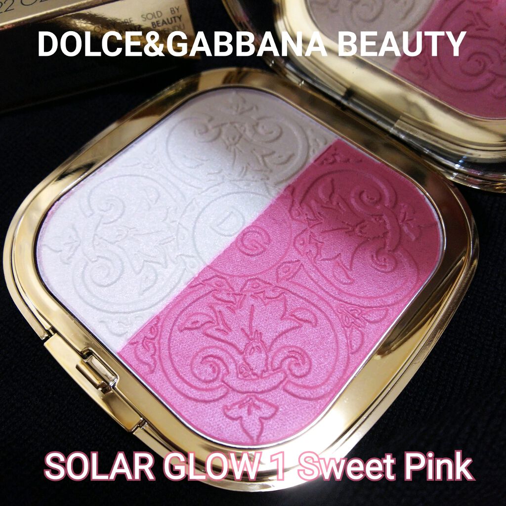 ソーラーグロウ イルミネーティングパウダー デュオ/DOLCE&GABBANA BEAUTY/ハイライトを使ったクチコミ(1枚目)