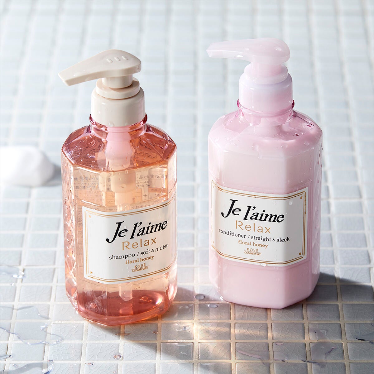 リラックス シャンプー/ヘアコンディショナー(ストレート&スリーク)/Je l'aime/市販シャンプーを使ったクチコミ(1枚目)