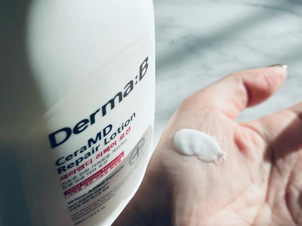 セラMD リペアローション/Derma:B/ボディローションを使ったクチコミ(2枚目)