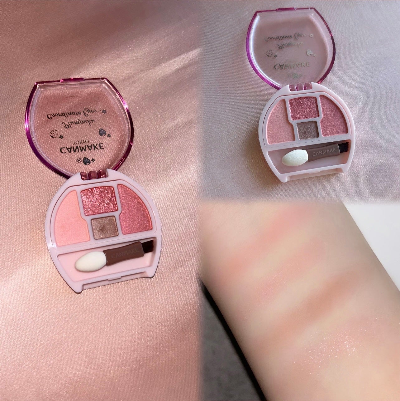 プランぷくコーデアイズ/キャンメイク/パウダーアイシャドウを使ったクチコミ(2枚目)