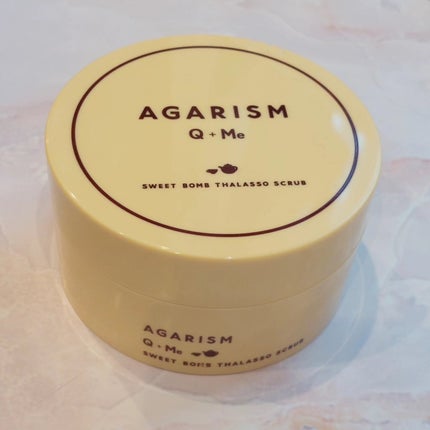 Q+Me スウィートボムタラソスクラブレモンティーの香り/AGARISM/バスト・ヒップケアを使ったクチコミ(1枚目)