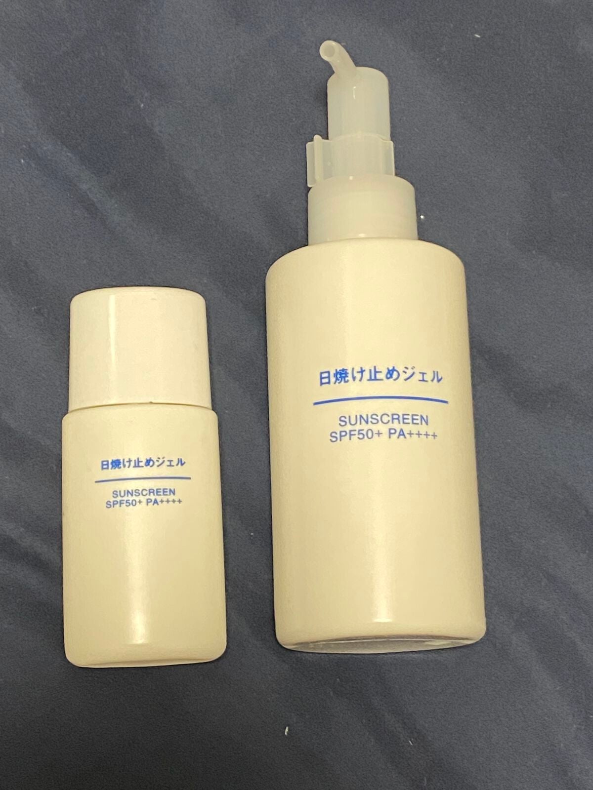 日焼け止めジェル SPF50+/無印良品/日焼け止めジェルを使ったクチコミ(1枚目)