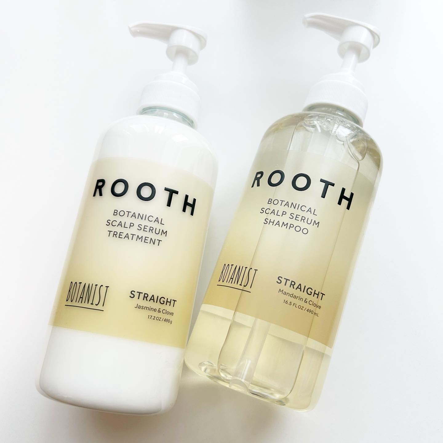 ルース ボタニカルスカルプセラム シャンプー・トリートメント（ストレート） ルース ボタニカルスカルプセラム トリートメント（ストレート）/BOTANIST/市販シャンプーを使ったクチコミ（1枚目）