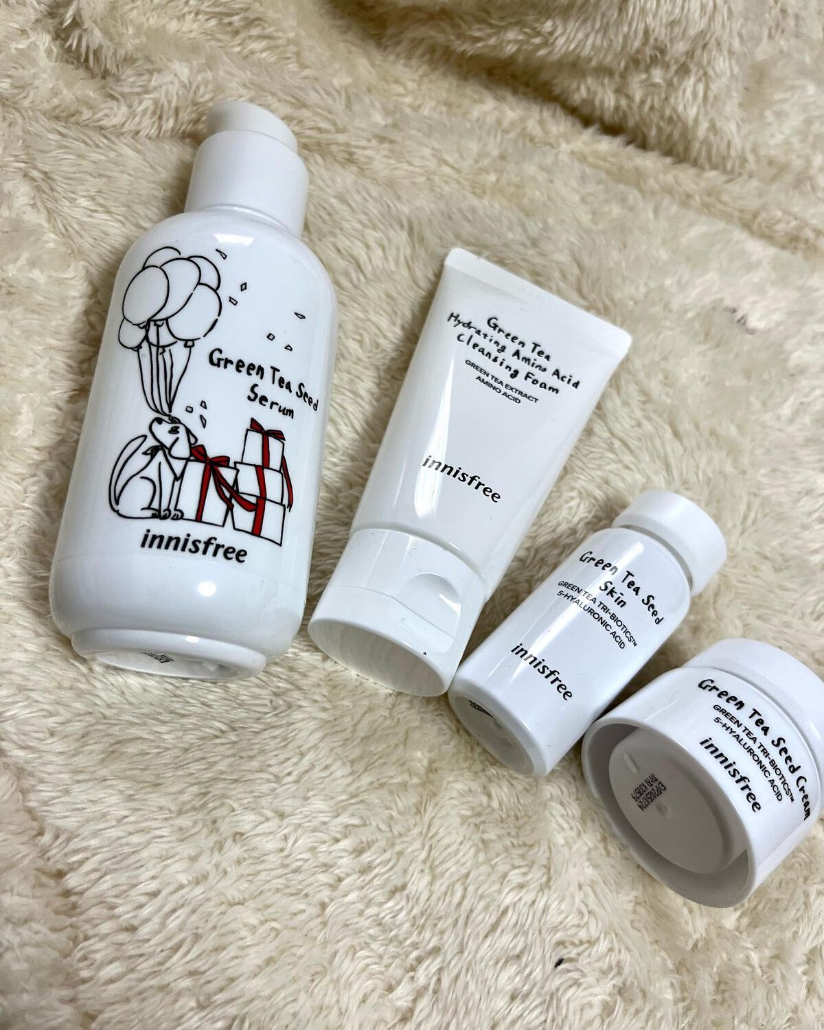 グリーンティーシード セラム N/innisfree/美容液を使ったクチコミ(5枚目)