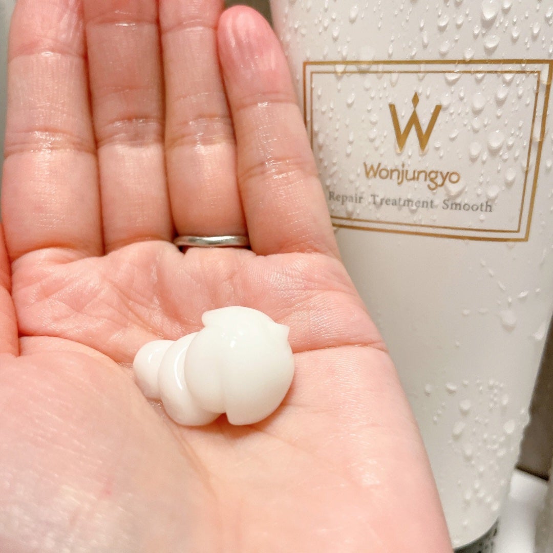 ウォンジョンヨ リペアシャンプー スムース/リペアトリートメント スムース/Wonjungyo/市販シャンプーを使ったクチコミ(3枚目)