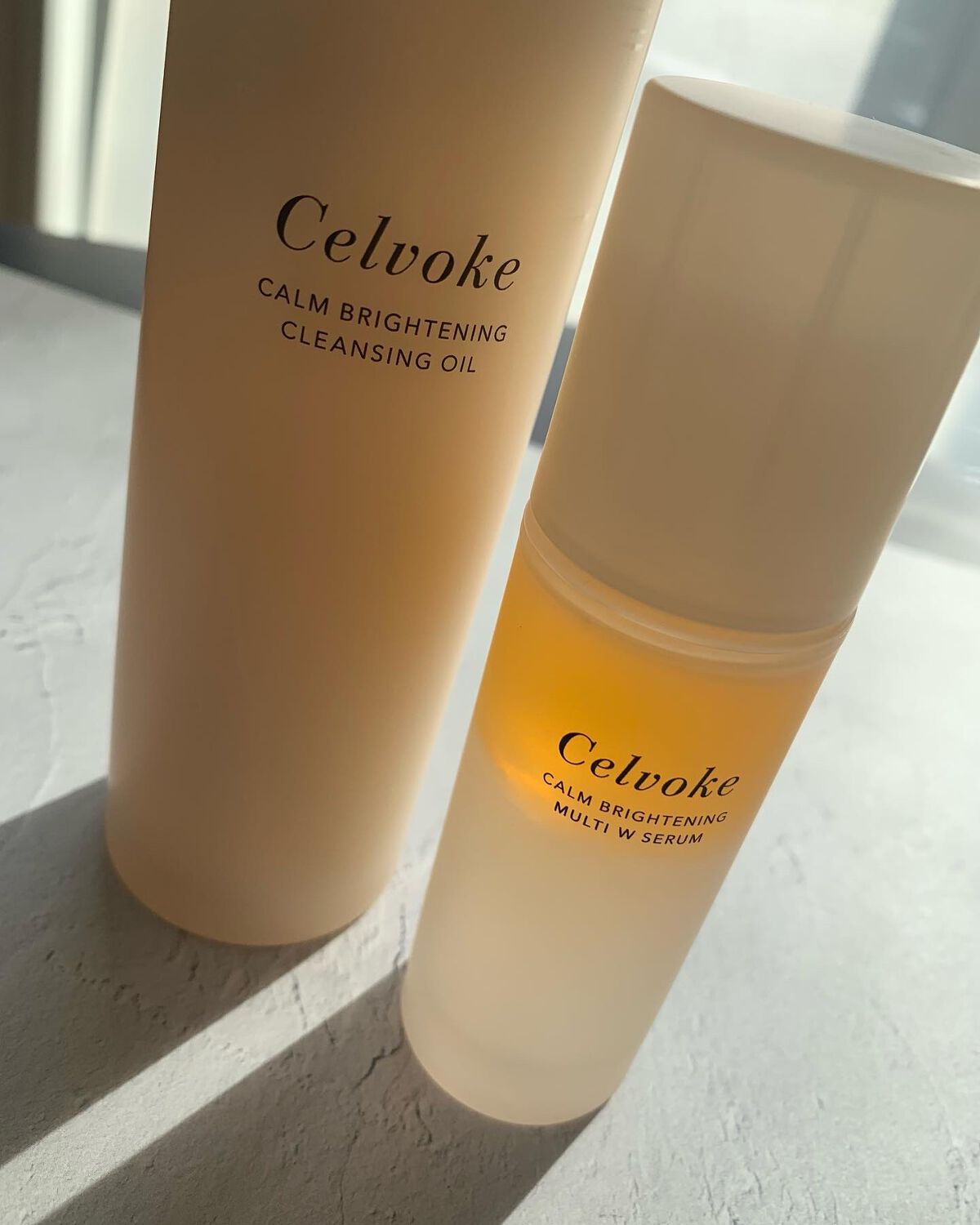 カームブライトニング マルチWセラム/Celvoke/美容液を使ったクチコミ（3枚目）