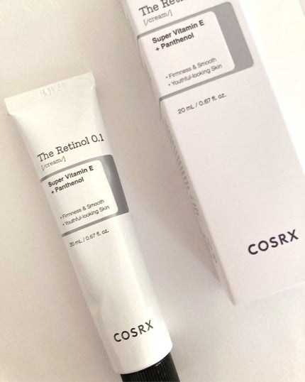 RXザ・レチノール0.1クリーム/COSRX/フェイスクリームを使ったクチコミ(1枚目)
