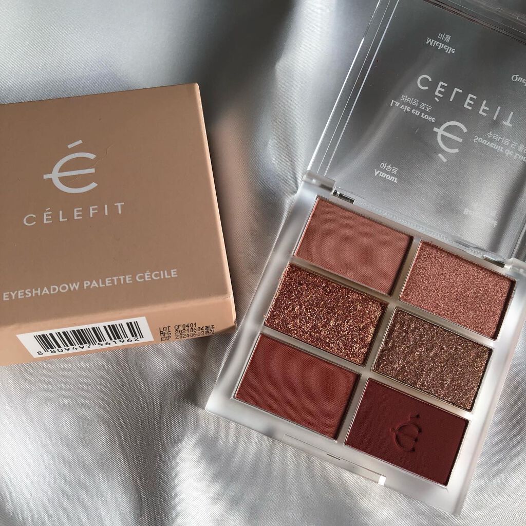 プロアイシャドウパレットセシル/CELEFIT/アイシャドウパレットを使ったクチコミ(8枚目)