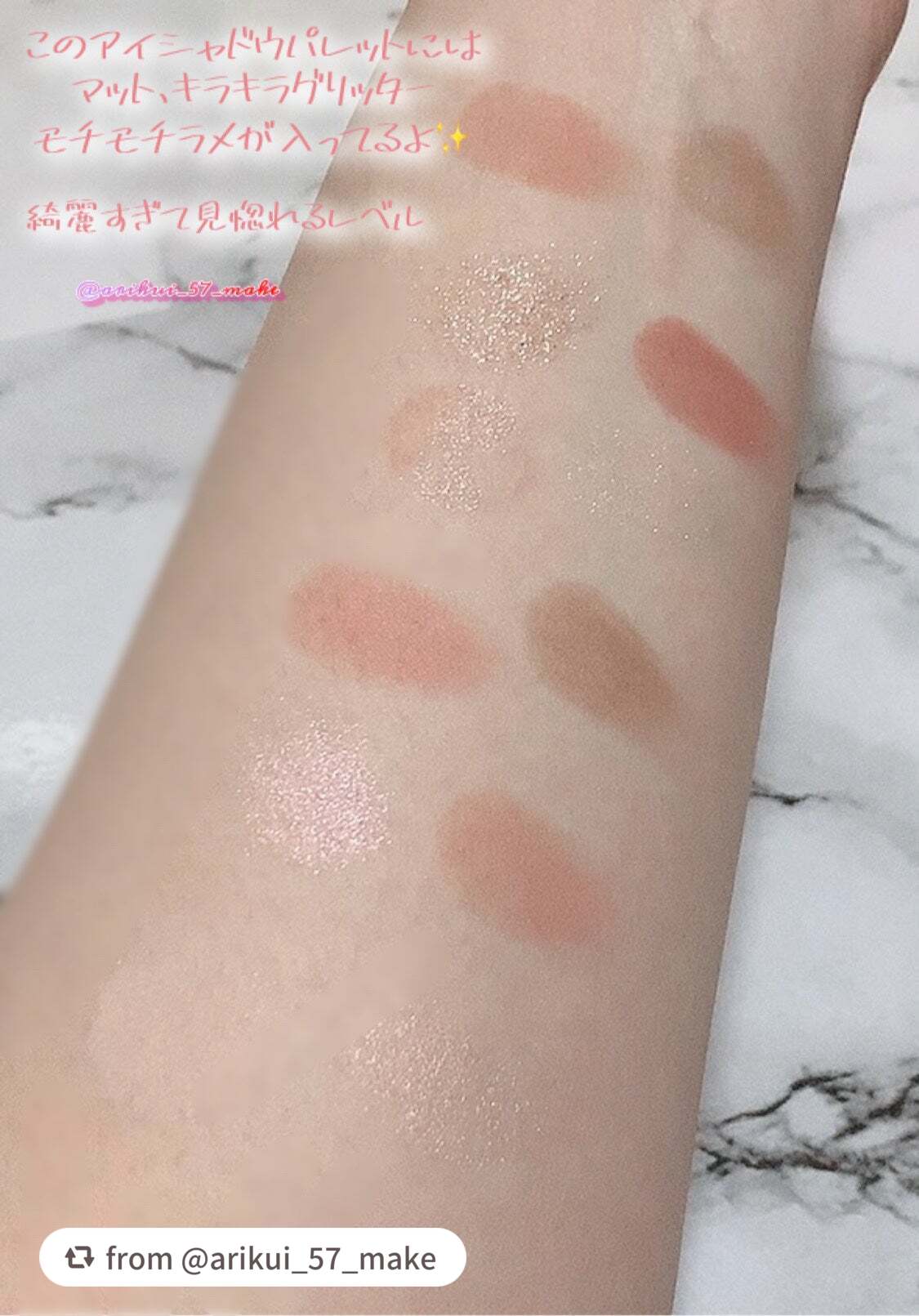 エクスプローラ12色 動物アイシャドウパレット/PERFECT DIARY/アイシャドウパレットを使ったクチコミ(3枚目)