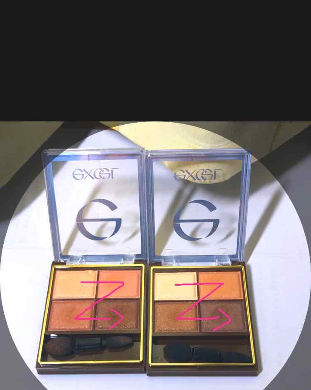 スキニーリッチシャドウ/excel/アイシャドウパレットを使ったクチコミ(3枚目)