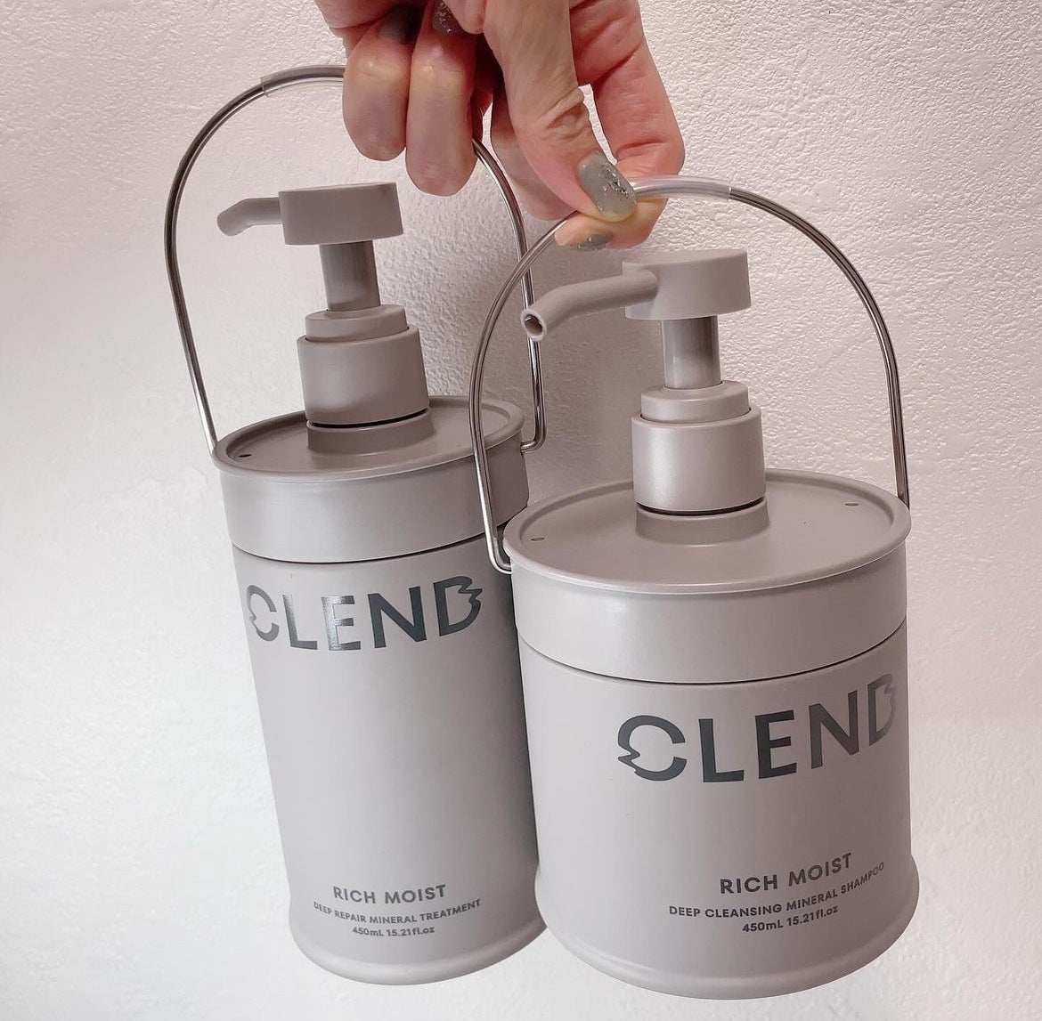 リッチモイスト ディープクレンジング ミネラル シャンプー/ディープリペア ミネラル トリートメント/CLEND/市販シャンプーを使ったクチコミ(4枚目)