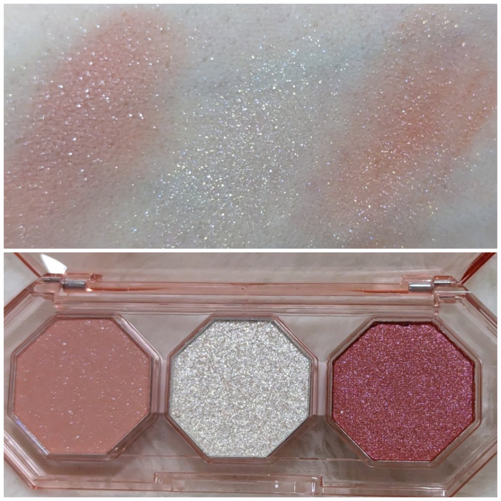 ダイヤモンドクラッシュパレット 01 ビジンコーラル/ドド/アイシャドウパレットを使ったクチコミ（2枚目）