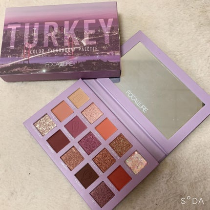 GO TRAVEL 15色アイシャドウパレット/FOCALLURE/アイシャドウパレットを使ったクチコミ(1枚目)