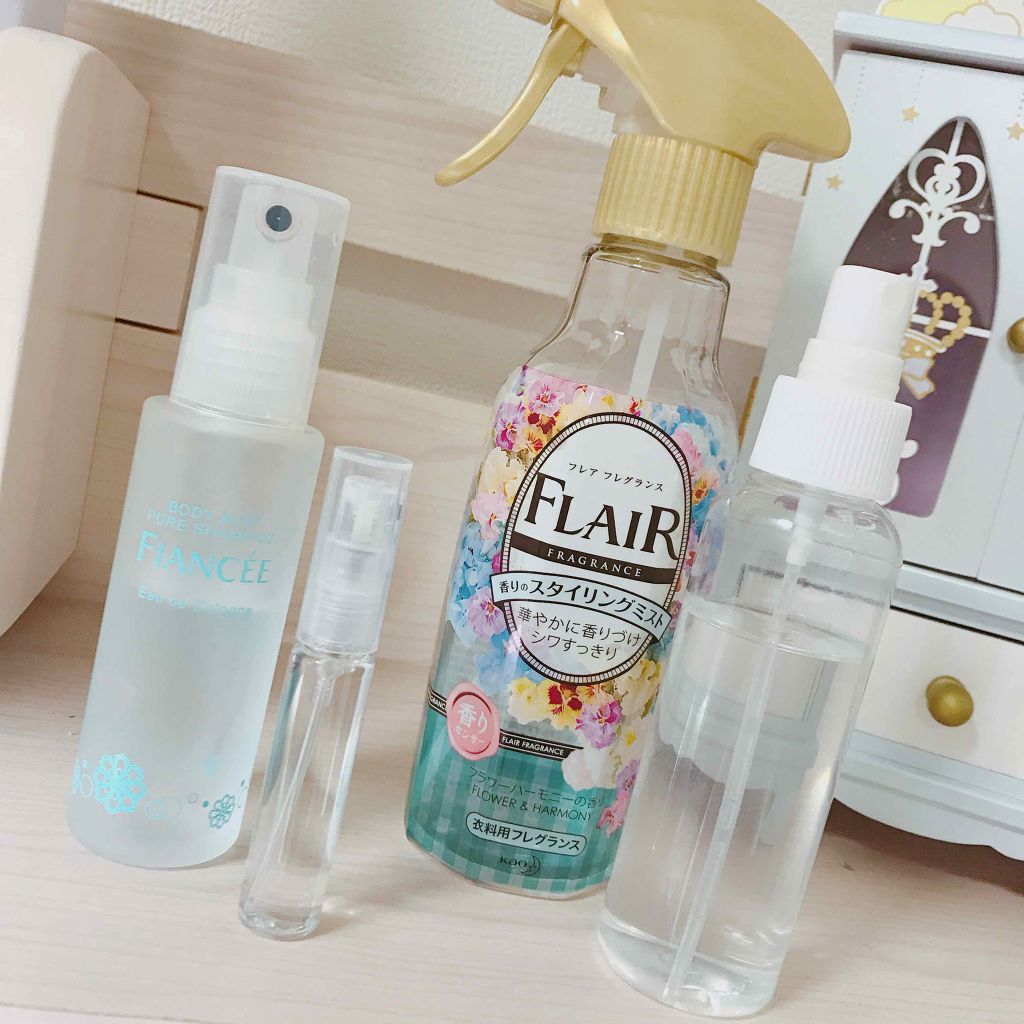 ボディミスト ピュアシャンプーの香り【パッケージリニューアル】/フィアンセ/香水(レディース)を使ったクチコミ(2枚目)