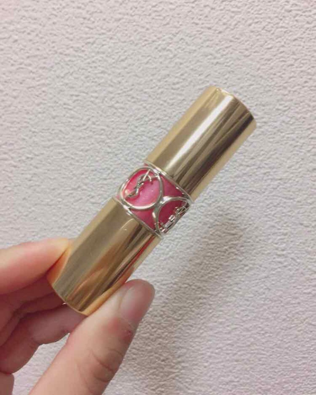 ルージュ ヴォリュプテ シャイン/YVES SAINT LAURENT BEAUTE/口紅を使ったクチコミ(1枚目)