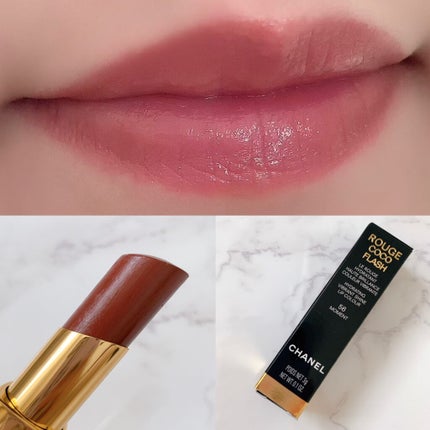 ルージュ ココ フラッシュ/CHANEL/口紅を使ったクチコミ(1枚目)