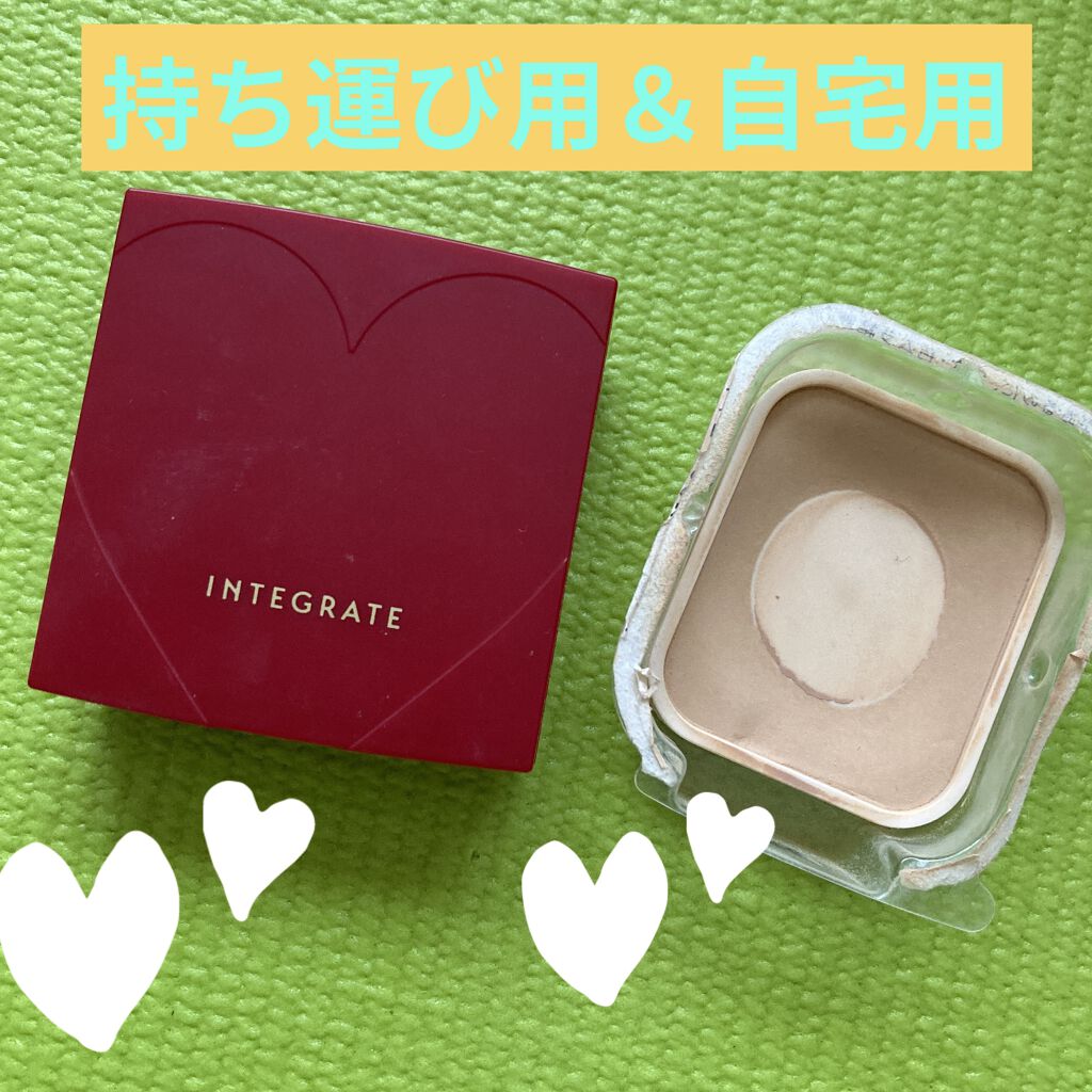 プロフィニッシュファンデーション/インテグレート/パウダーファンデーションを使ったクチコミ（2枚目）