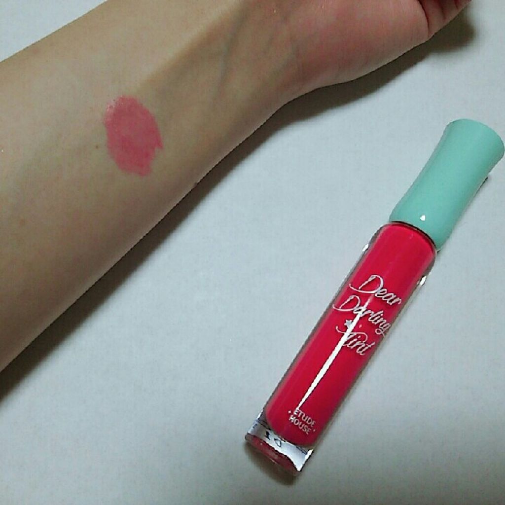 WP ディアダーリンソーダティント PK001 アセロラフロート/ETUDE/口紅を使ったクチコミ（2枚目）