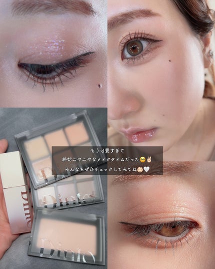 ブラーフィニシュシャドウパレット/Dinto/アイシャドウパレットを使ったクチコミ(7枚目)