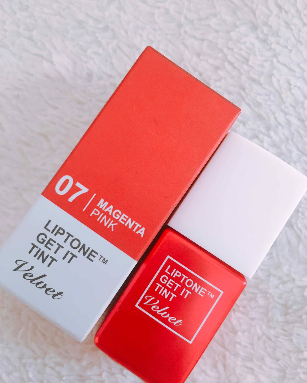 リップトーン ゲットイット ティント HD/TONYMOLY/口紅を使ったクチコミ(1枚目)