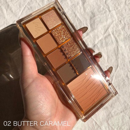 ミックスブラーリングアイパレット/wakemake/マルチパレットを使ったクチコミ(5枚目)