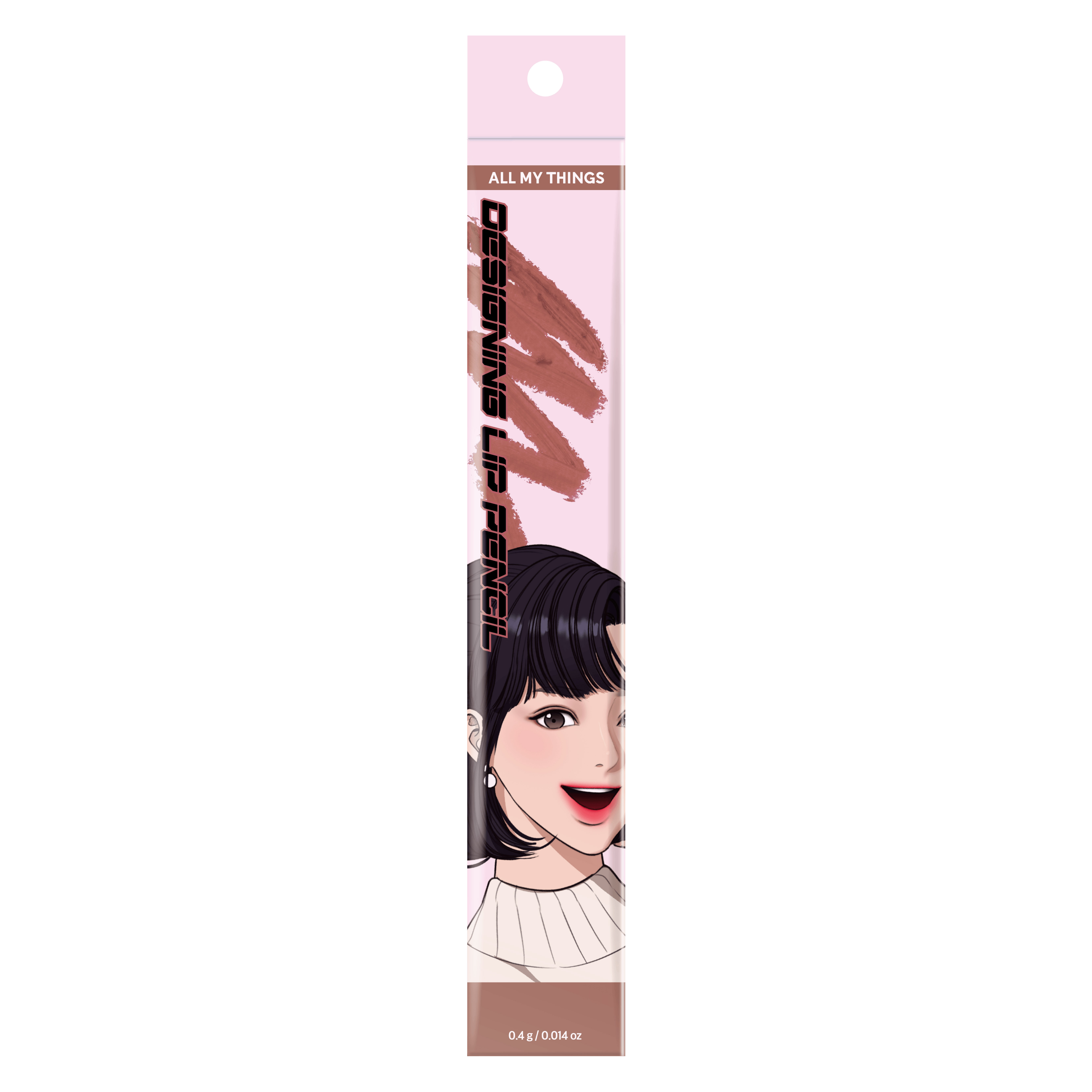 オールマイシングス トゥルービューティー デザイニング リップペンシル 128 キャンディ(Candy)