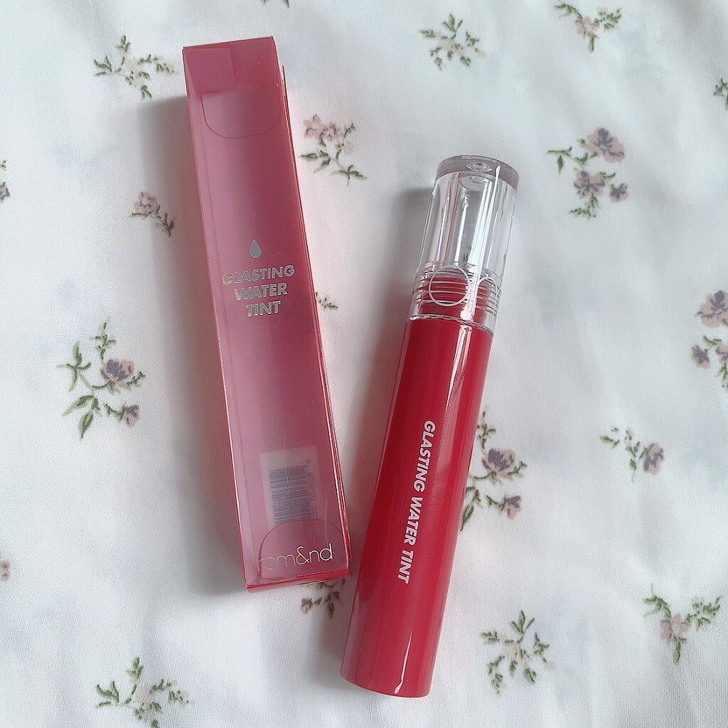 グラスティングウォーターティント/rom&nd/リップティントを使ったクチコミ（2枚目）