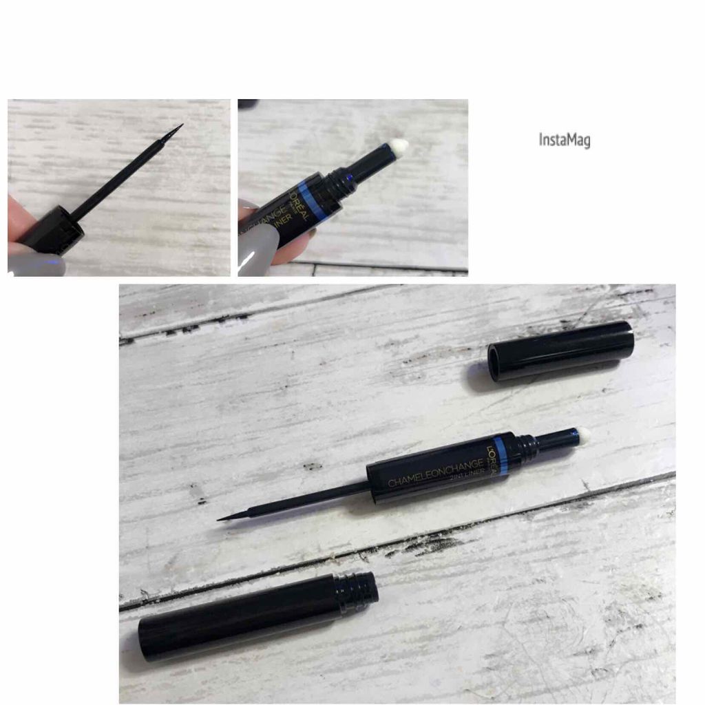 カメレオンチェンジライナー/ロレアル パリ/リキッドアイライナーを使ったクチコミ（2枚目）