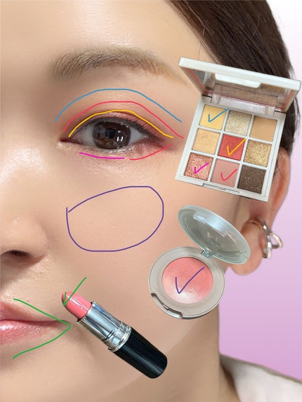 トゥルーディメンショングロウチーク/hince/パウダーチークを使ったクチコミ(2枚目)