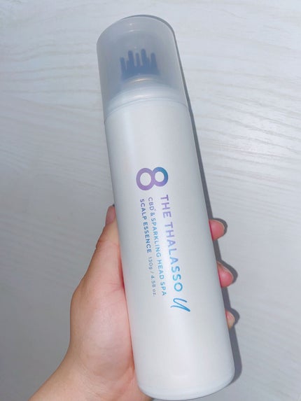 エイトザタラソ ユー CBD&スパークリング ヘッドスパ スキャルプエッセンス/エイトザタラソ/頭皮ローションを使ったクチコミ(1枚目)