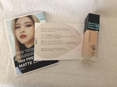 フィットミー リキッドファンデーション R/MAYBELLINE NEW YORK/リキッドファンデーションを使ったクチコミ（1枚目）