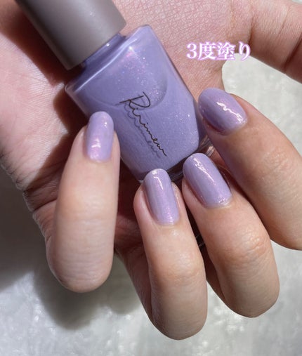 ネイルポリッシュ /Ririmew/マニキュアを使ったクチコミ(3枚目)