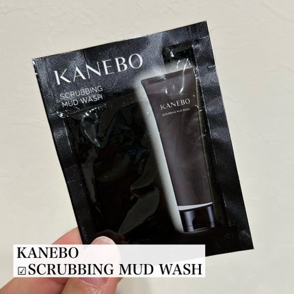スクラビング マッド ウォッシュ/KANEBO/洗顔フォームを使ったクチコミ(1枚目)