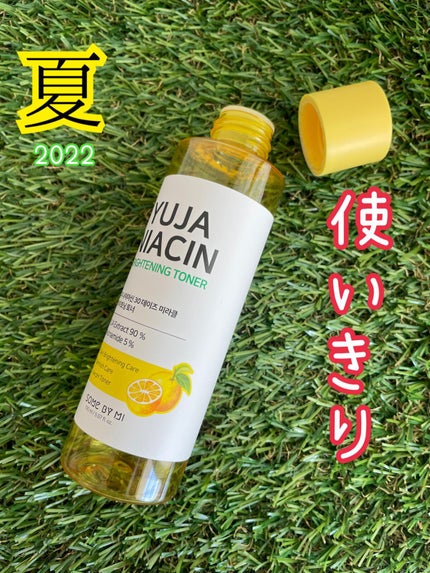 ユズナイアシン30 デイズ ミラクルブライトニング トナー/SOME BY MI/化粧水を使ったクチコミ(1枚目)