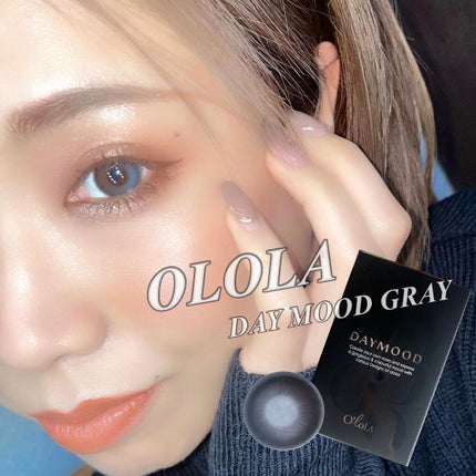 デームードグレーマンスリー (DAYMOOD GRAY monthly)/OLOLA/1ヶ月(1MONTH)カラコンを使ったクチコミ(5枚目)